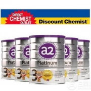 A2 Platinum 白金版 婴幼儿奶粉 3段 900g*6罐 AU$ 238.99