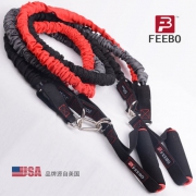 feebo 专业健身弹力绳 全能级 100磅 76元包邮（需用券）