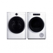 1日0点、历史低价：Midea 美的 MG100V70WD5+MH90-L1W 洗烘套装组合 4699元包邮（双重优惠）