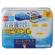 KOSE 高丝 维他命C美白面膜 抽取式 30片 *3件