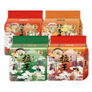 日清 拉王 非油炸方便面 6包 591g