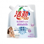 PLUS会员：洁劲100 熏香呵护洗衣液 2kg *9件