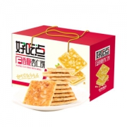 天猫超市 达利旗下 好吃点 香脆杏仁饼干 800g/箱 拍2件34.9元包邮 线下单箱30元