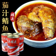 逸知鲜 茄汁鲭鱼罐头 425g  *4件 28元包邮（需用券）