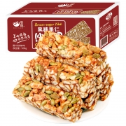 零趣（食品） 坚果黑糖沙琪玛 500g 5.9元