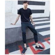 限尺码：4M 610889 男女士纯色短袖T恤