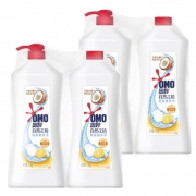 OMO 奥妙 洗洁精 柠檬香柚 1.1kg*4瓶 39.9元包邮（需用券）
