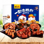 88VIP： KINGWUU 精武 鸭脖荤素大礼包 香辣味 500g *5件 +凑单品