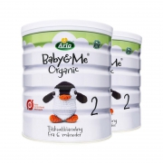Arla 爱氏晨曦 Baby&Me 婴儿有机奶粉 2段 600g  *5件 +凑单品 330.06元含税包邮（合55.01元/件）