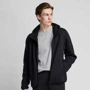 UNIQLO 优衣库 419516 男士摇粒绒连帽开衫