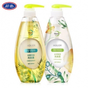 好迪丝麓0硅油无硅油洗发水丝滑柔顺去屑净油洗发露套装500ml*2