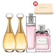 Dior 迪奥 香水小样4件套礼盒（真我浓香 5ml+真我淡香 5ml+魅惑 5ml+花漾 5ml）
