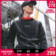 FILA旗下高端潮流品牌 FILA FUSION 男女款V字串标套头卫衣