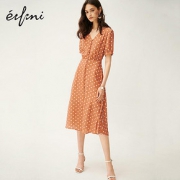 Eifini 伊芙丽 1A5991041 女士雪纺连衣裙