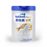 88VIP：Aptamil 爱他美 白金版 卓萃 婴幼儿奶粉 3段 900g *2件 551元包邮（需用券，合275.5元/件）