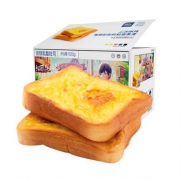 14点：三只松鼠 岩烧乳酪吐司 520g*2件