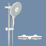 双11预售、装修党：GROHE 高仪 27675000+34155003 恒温冷触花洒套装 （带下出水） 1798元包邮（需100元定金，11月11日付尾款）