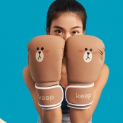 Keep X  LINE 联名款 拳击手套 189元包邮（需用券）