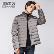 大额神券：雪中飞 男士立领羽绒服