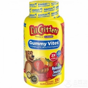 L'il Critters 丽贵 小熊糖 儿童综合维生素软糖190粒*3