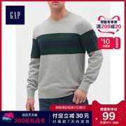 双11预售： Gap 盖璞 485410 男士针织衫