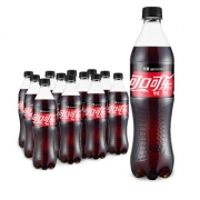 限西北：Coca Cola 可口可乐 零度 Zero 汽水 碳酸饮料 500ml*12瓶 23.9元