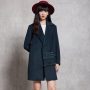 MARK FAIRWHALE 马克华菲 427416031353 女士毛呢大衣 199元包邮