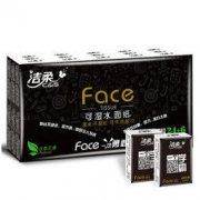 有运费券的上 洁柔（C&S）手帕纸 黑Face系列 四层6片*30包