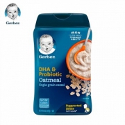 赠品超值：Gerber 嘉宝 DHA益生菌米粉 1段 227g *9件