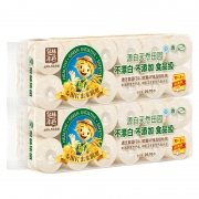 泉林本色卷纸卫生纸有芯空稻草人不漂白2提24卷筒纸巾家用家庭装  券后34.9元