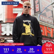 Lilbetter 宝可梦正版联名 男女款皮卡丘印花卫衣