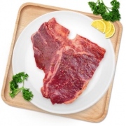 AONIUBAO 澳纽宝 手工静腌T骨牛排 270g 48.8元，可优惠至24.4元