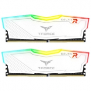 Team 十铨 DELTA RGB DDR4 3000 台式机内存 16GB（8GB×2）套装  白色 489元包邮（满减）