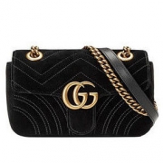 GUCCI 古驰 GG Marmont系列 Mini 446744 女士单肩斜挎包