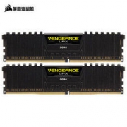 美商海盗船(USCORSAIR)DDR4 3200 16GB(8G×2)套装 台式机内存条 复仇者LPX系列 双通道游戏型