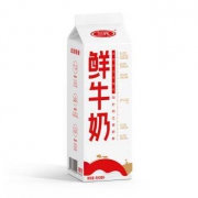 限华南：三元 巴氏杀菌乳 全脂鲜牛奶 980ml