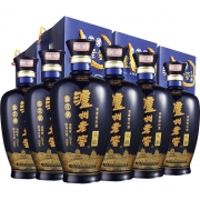 泸州老窖 头曲蓝花瓷52度浓香型白酒 500ml*6瓶 299元包邮（需用券）