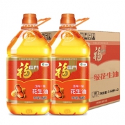 14日0点、有券的上：福临门 家香味压榨一级花生油 3.68L*2桶 82.45元包邮（双重优惠）