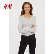 双11预售：H&M 0516000 女士长袖打底衫