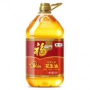 限湖北河南、临期品： 福临门 家香味传承土榨 一级花生油 5L *2件