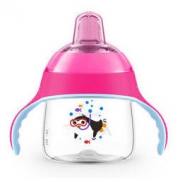 AVENT 新安怡 SCF751/32 企鹅杯学饮杯 粉色 200ml *2件