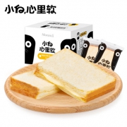 小白心里软 夹心吐司面包 520g 19.8元包邮