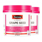 双11预售：Swisse 葡萄籽300粒*2瓶