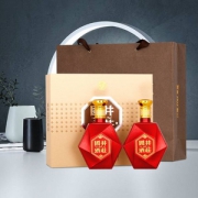 双11预售，扳倒井 国井1915酒庄 52度浓香型白酒/员工福利酒500ml*2瓶礼盒装
