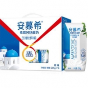 临期品、限地区： 伊利 安慕希 希腊风味酸牛奶原味 205g*16盒