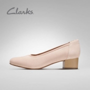 2019新款，Clarks 其乐 Chartli Fame 复古英伦粗跟单鞋