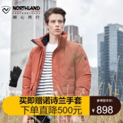 奥地利 诺诗兰 19年新款 700蓬187克90%鹅绒 男士羽绒服