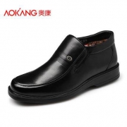 奥康 123511217 男士加绒皮鞋