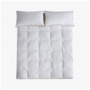 当当优品羽绒床垫 纯棉立体加厚鸭绒床垫 单人床褥120*200cm