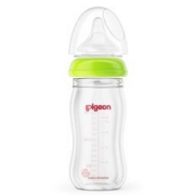 1日0点：pigeon 贝亲 AA72 宽口径玻璃奶瓶 160ml